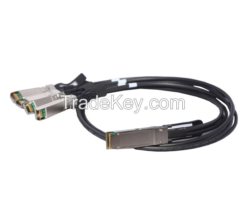 QSFP+(40G) To 4X SFP+ Breakout copper cable(Passive)