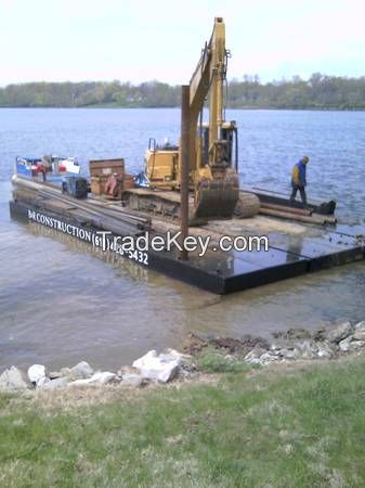 Sectional Modular / Portable Barges