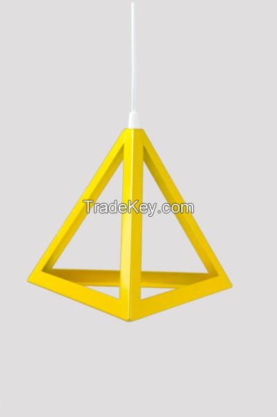 2016 hot selling hardware iron geometric lampshade LT1361