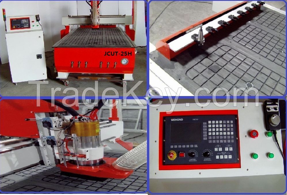 JCUT-25H CNC woodworking engraving and cutting machine