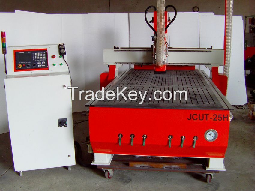 JCUT-25H CNC woodworking engraving and cutting machine