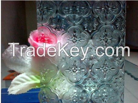 4mm-5mm patterned glass