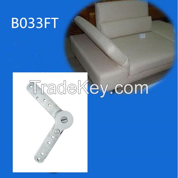 Metal  hinge for sofa headrest or armrest B033FT