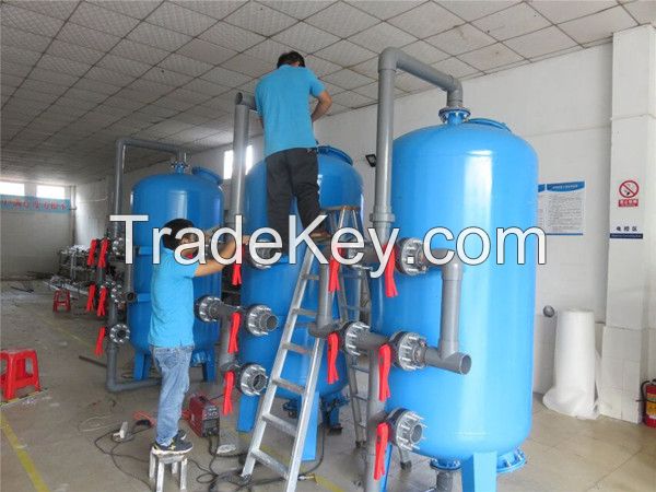 Carbon sand filter / Swimming pool water circulation filter prices of water purifying machines