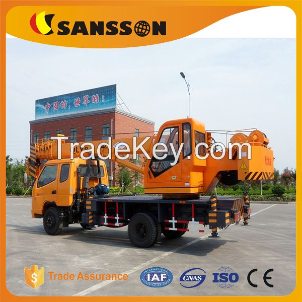 Shandong sansson QLY8 truck crane mobile 8 tons