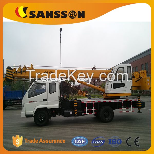 Shandong sansson QLY8 truck crane mobile 8 tons