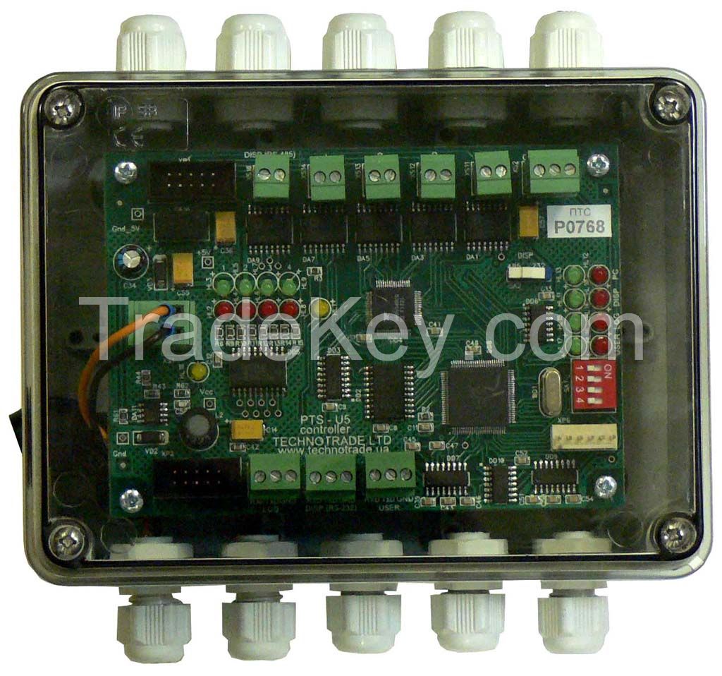 PTS Controller for fuel dispensers and ATG systems (Mounted in a plastic box)