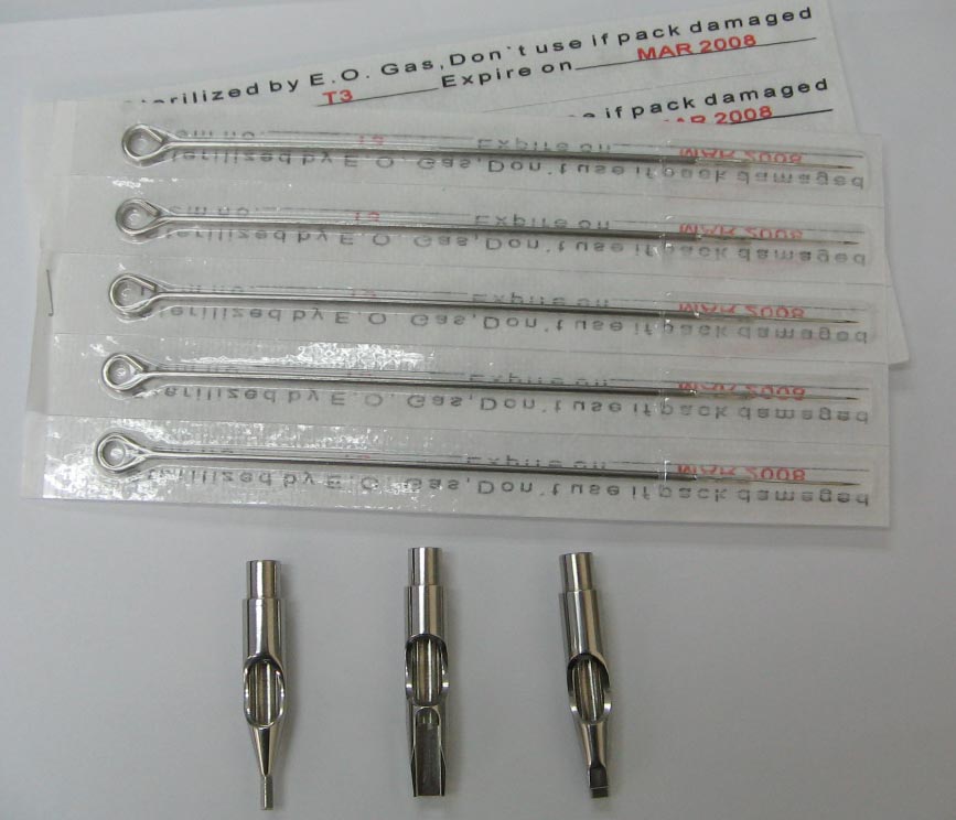 Pre-made Tattoo Needles & Stainless Steel Tips