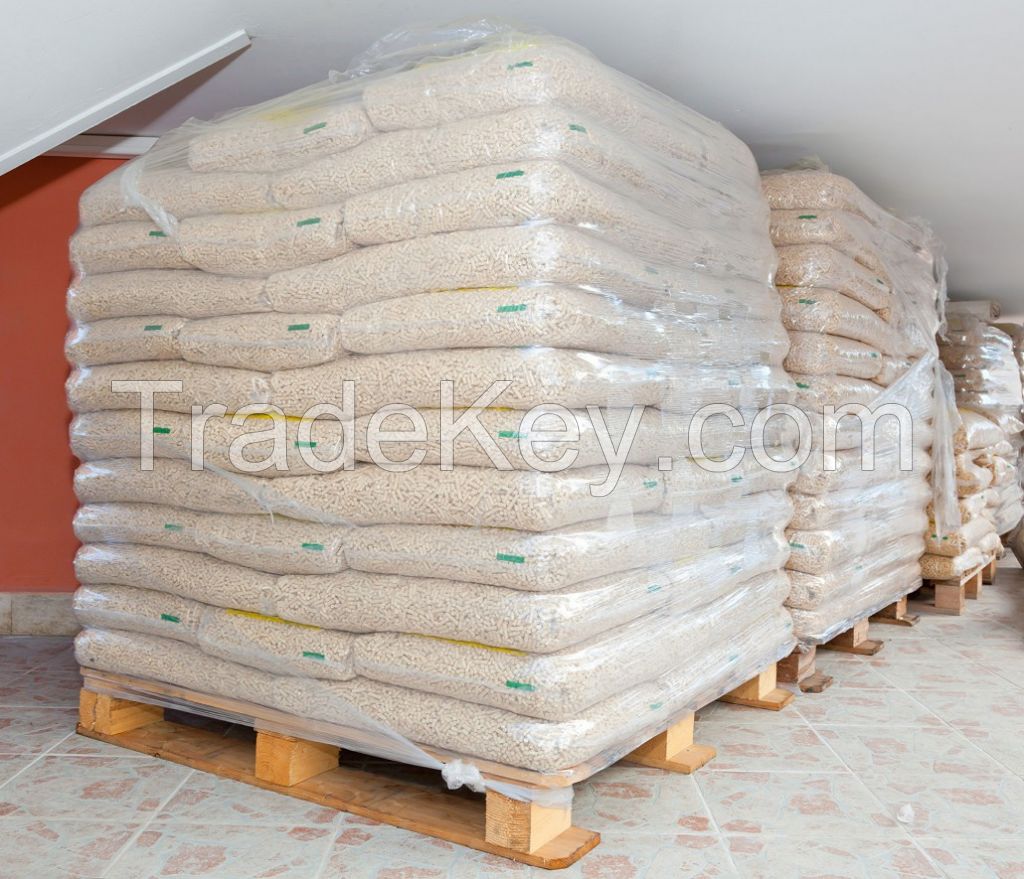 Pine wood pellets 15kg bags