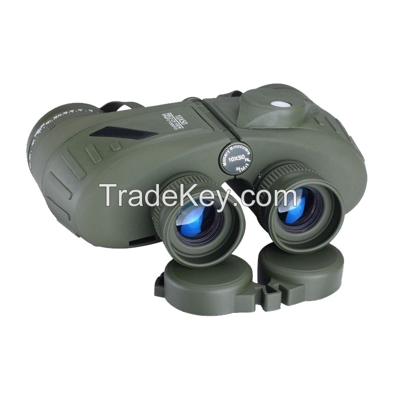 10x50 Rangefinder Binocular with Compass