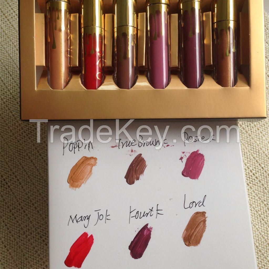 IN Stock 2016 Kylie Lord Metal Gold THE LIMITED EDITION KYLIE BIRTHDAY COLLECTION Kylie Cosmetics Birthday Edition with DHL SHIPPING 