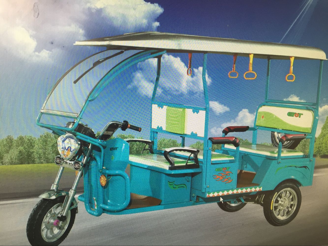 eco-friendly  electric tricycle  tuk tuk  from china supplier 
