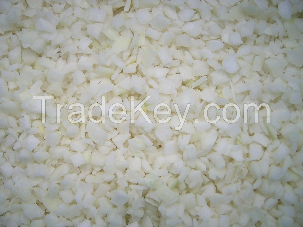 organic IQF onion diced