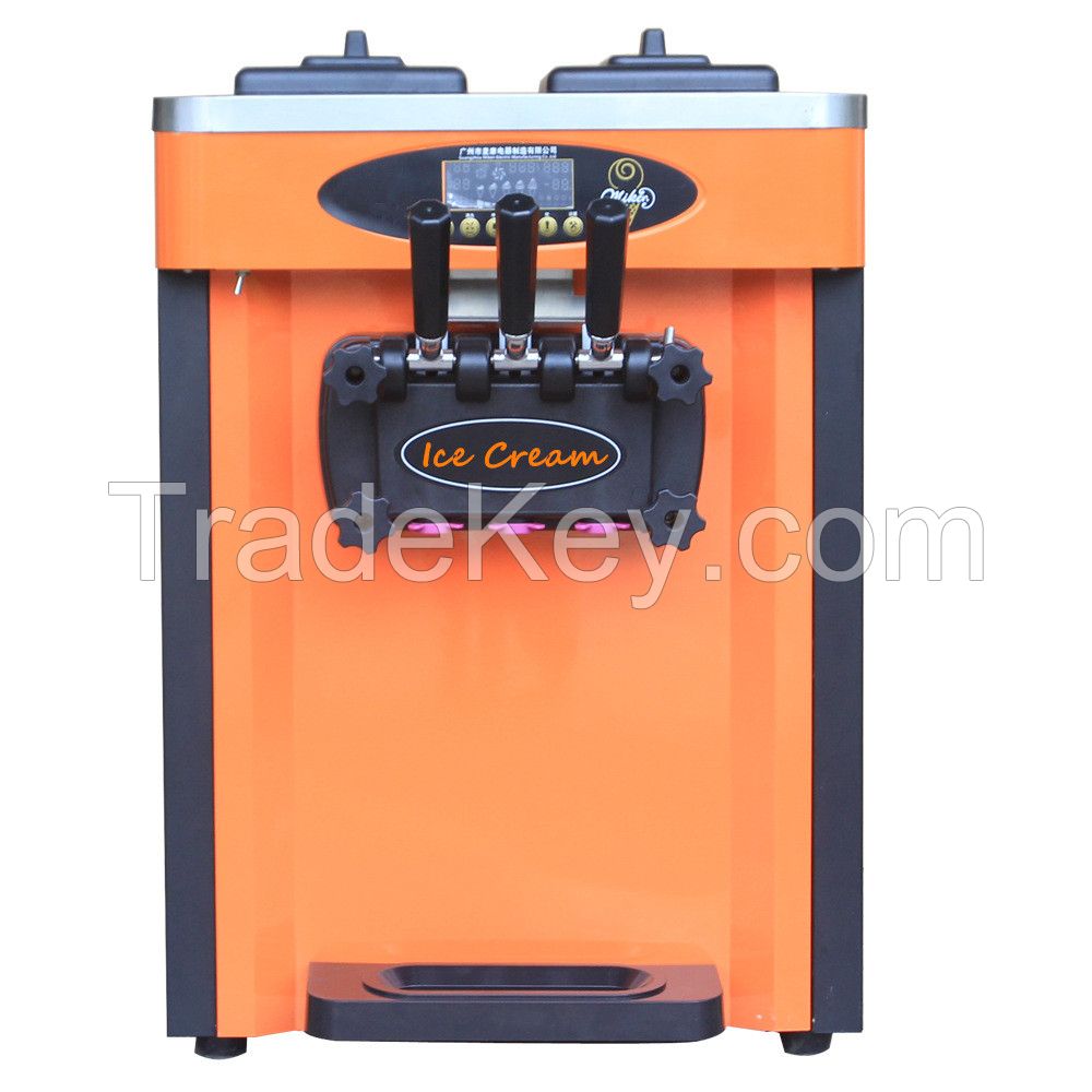 Most popular snack machine, soft ice cream machine with low price for s