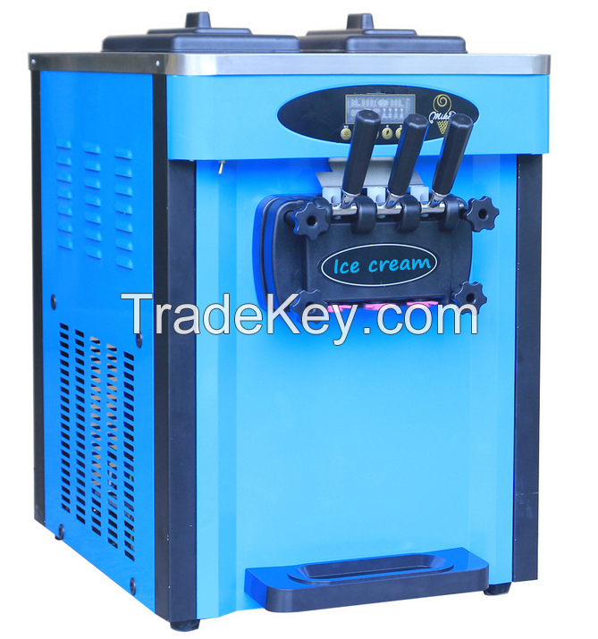 Most popular snack machine, soft ice cream machine with low price for s