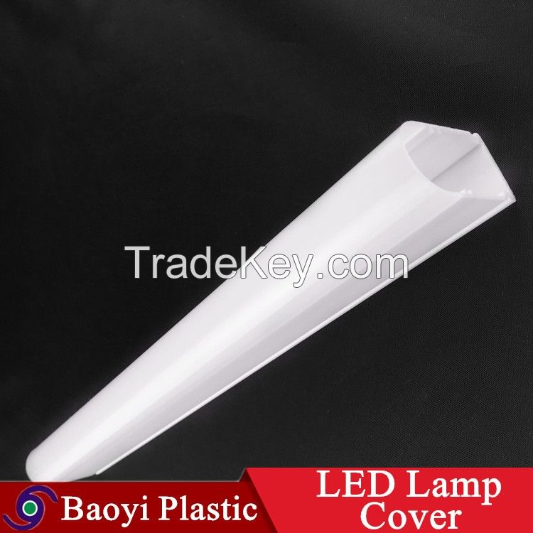 Customized LED tube transparent PC lighting cover