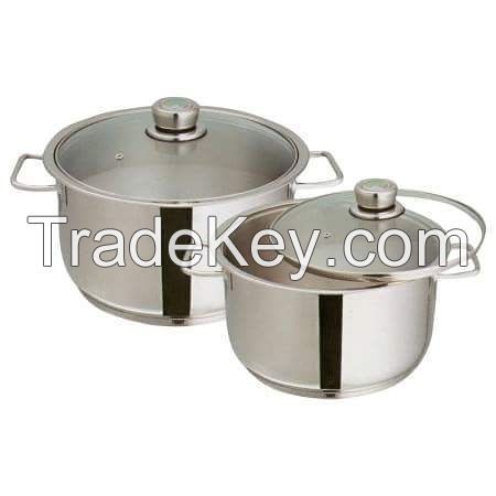 STAINLESS STEEL COOKWARE SETS