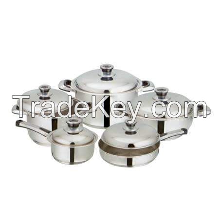 STAINLESS STEEL COOKWARE SETS