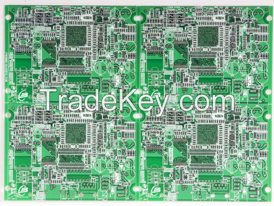Double-sided PCB with HASL and 1oz copper thickness