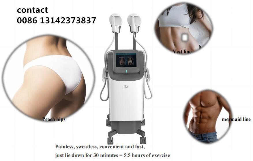 HI-EMT EMSculpt 7 Tesla Muscle Training Body Slimming Fat Removal Skin tightening