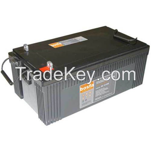 12V 230AH deep cycle battery DC12-230