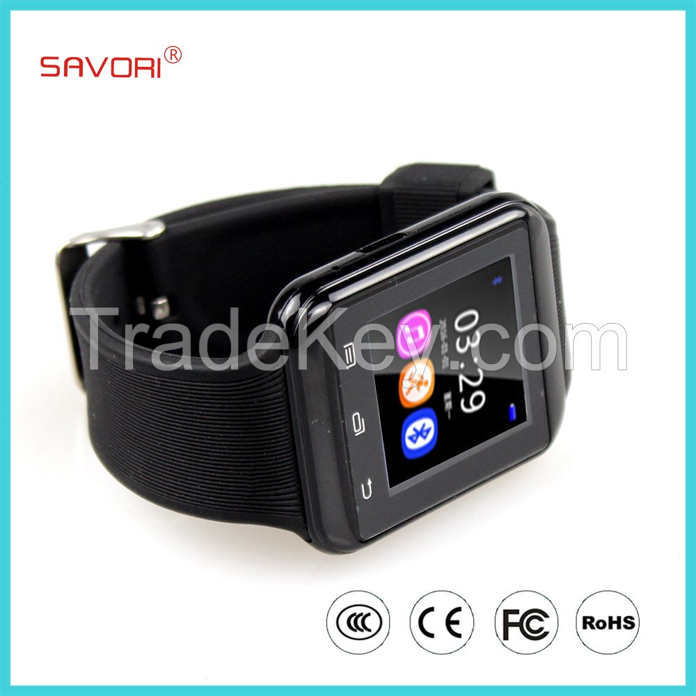 2016 Wholesale U9+ OEM Anti-lost Bluetooth Smart Wrist Watch