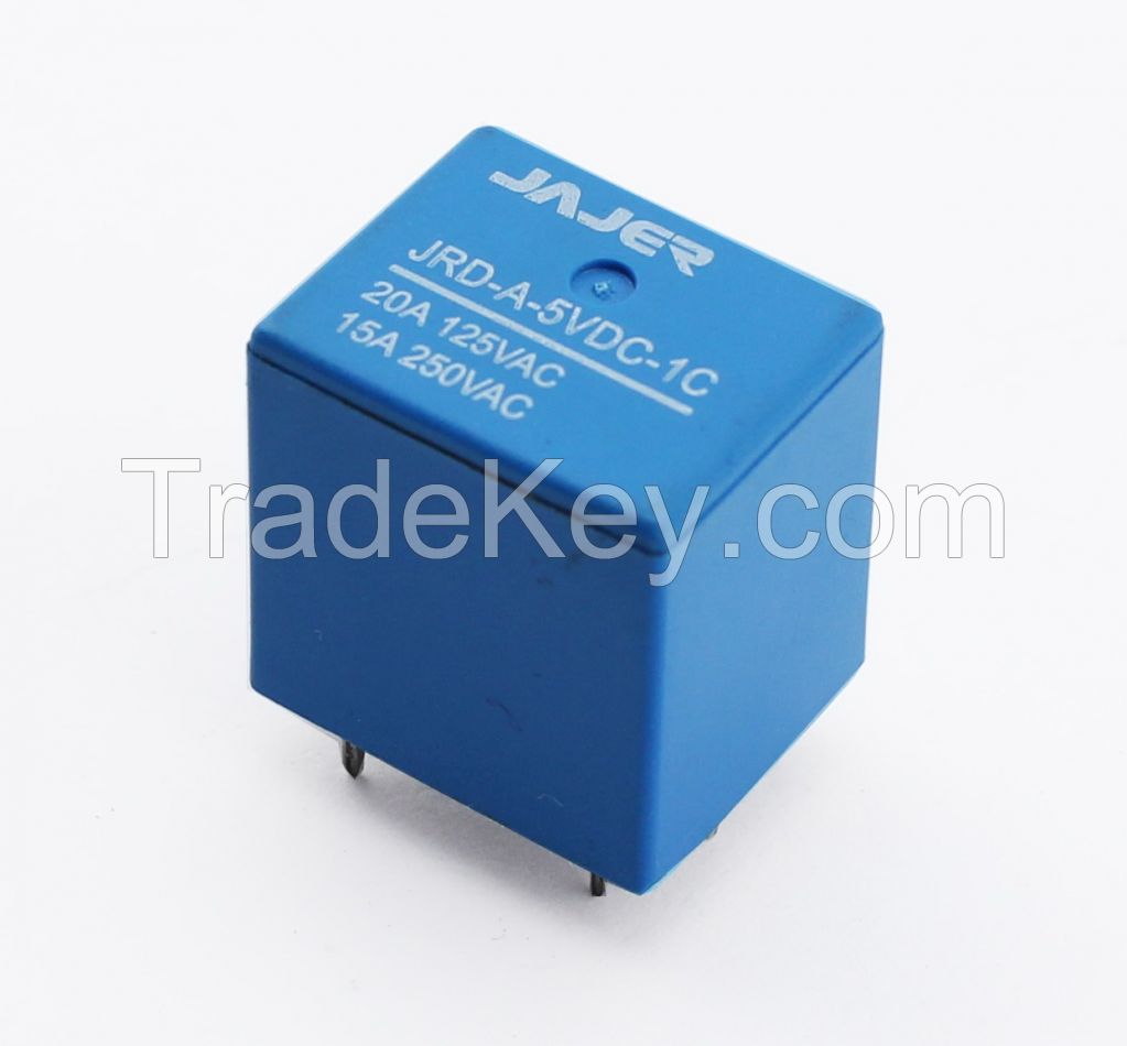 JRU Series  JQX-22F MINI PCB Electromagnetic Relay General purpose Relay Contact Rating 15A