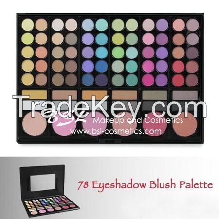 Purchase Directly From China Factory 78 Colors Eyeshadow Kit Makeup