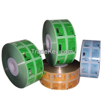 PET/OPP/PA/AL/PE/CPP Lamination Thermal Film Roll With Custom Design Printed Food Packaging