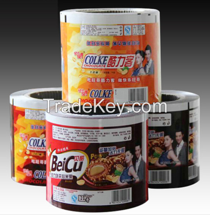 metalized film laminated cashew nut snack packing film