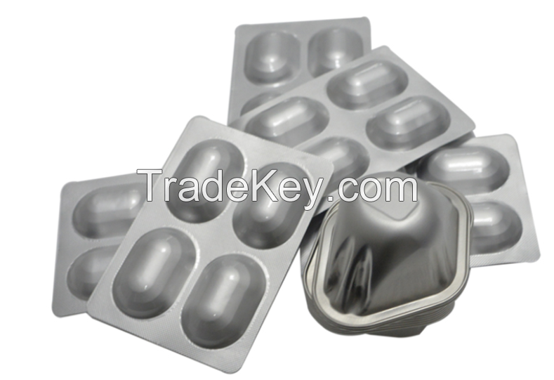 pharmaceutical printable blister packaging container aluminum foil