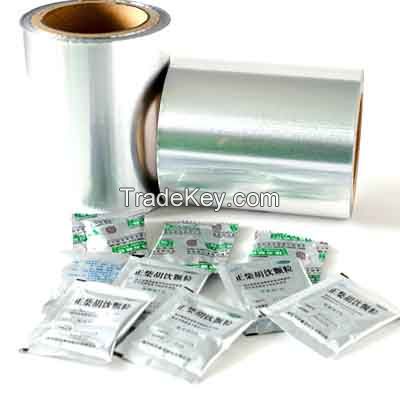 Excellent laminated aluminum ziplock plastic medicine bag and film for hospital