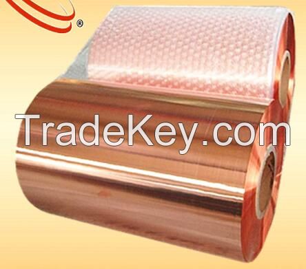 8um Pure Copper Strip Foil lithium battery