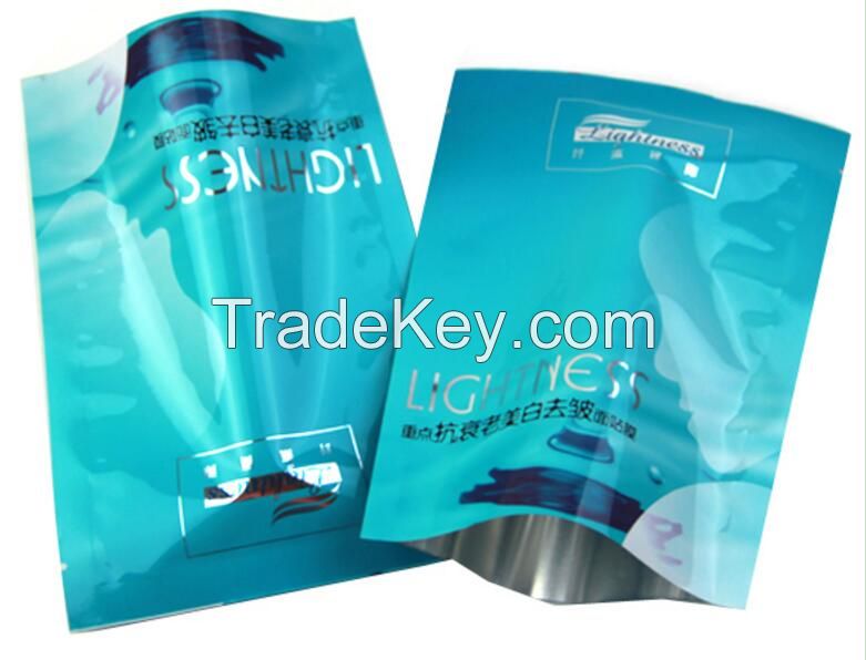 Factory made OEM sunlight proof packaging bags,mask packaging bags