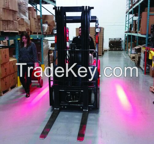 Red Line Light Red Zone Danger Area Warning Light Led Forklift Safety Light