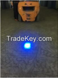 Blue safety light for forklift