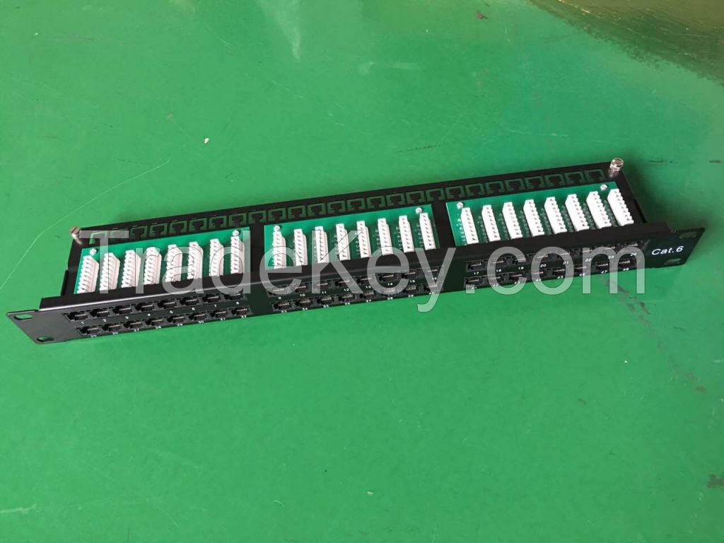 48Port Cat6 Patch Panel