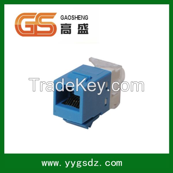 UTP CAT6 Keystone Jacks 180 Degree