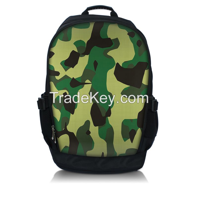 2016 Hot Selling Fashion Camouflage Backpack, School Bag for Travel