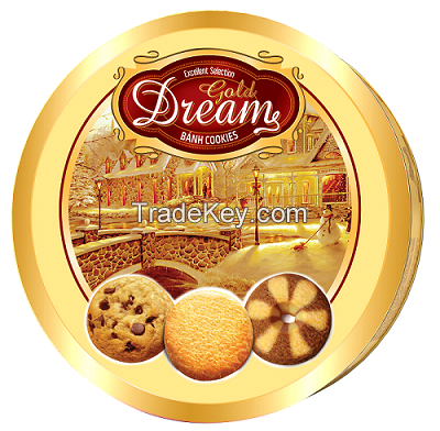 Biscuits and Cookies in tin