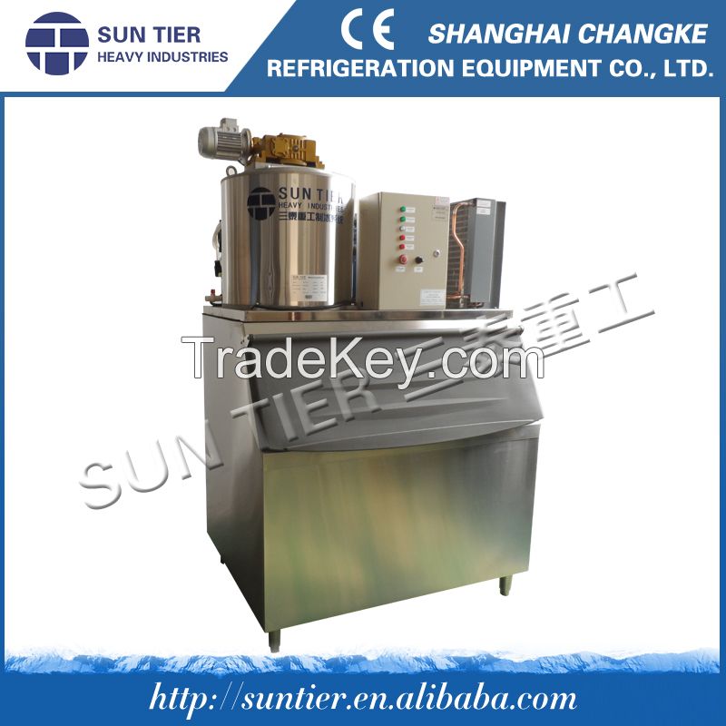 500kg/day flake ice machine for seafood buffet,supermarket