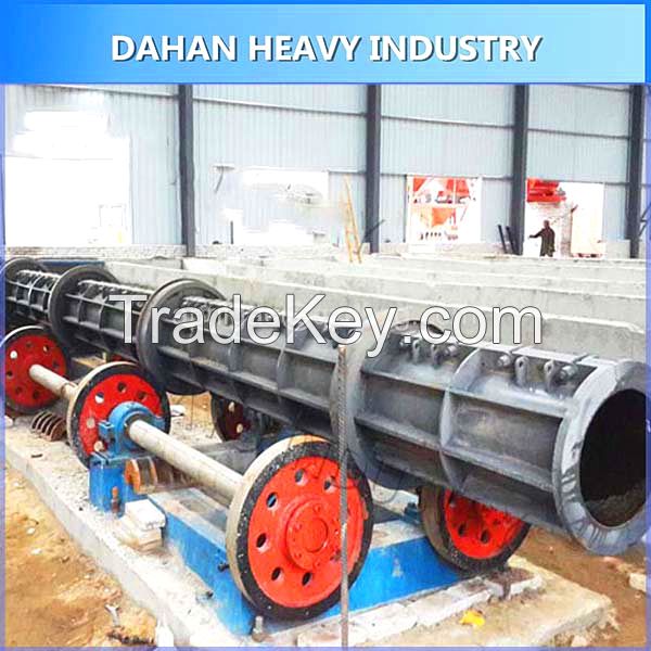 Pre-stressed concrete pole/pipe making machine spinning machine