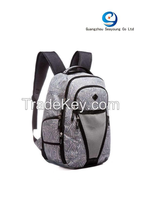 2017 Latest Design Stylish Waterproof Travel Backpack Teenager Sport Backpack