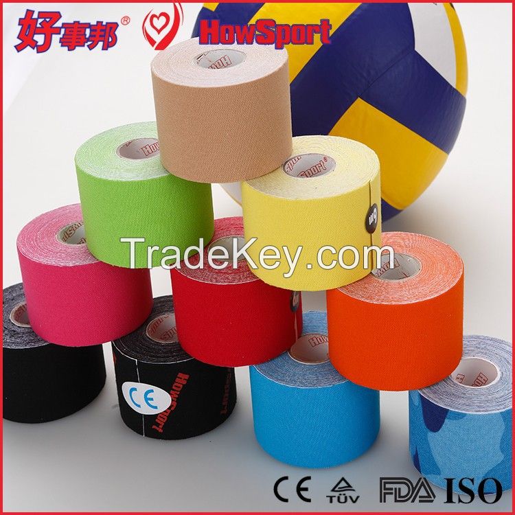 HowSport kenetic motion muscle aid rehabilitation gymnastics therapeutic kinesiology sports acrylic porous elastic k- tape