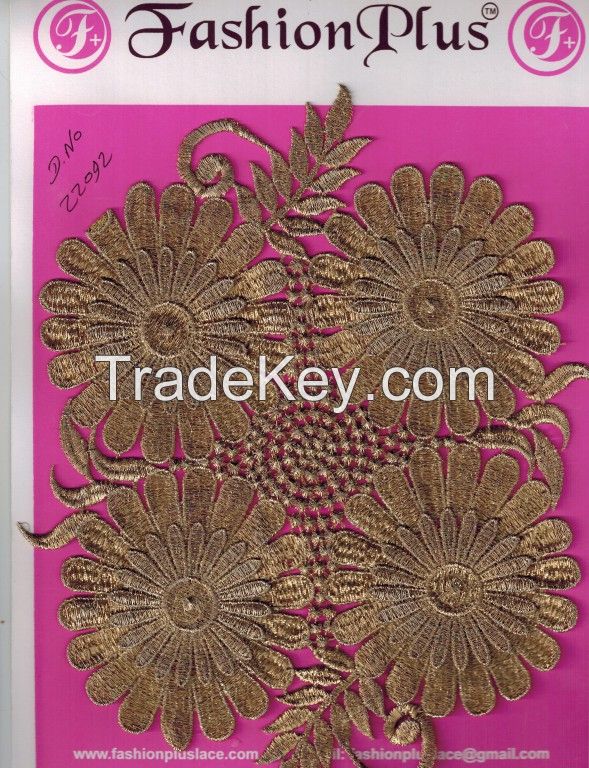 Flower Design Applique patch for Ladies Sarees and Suits from Fashion Plus
