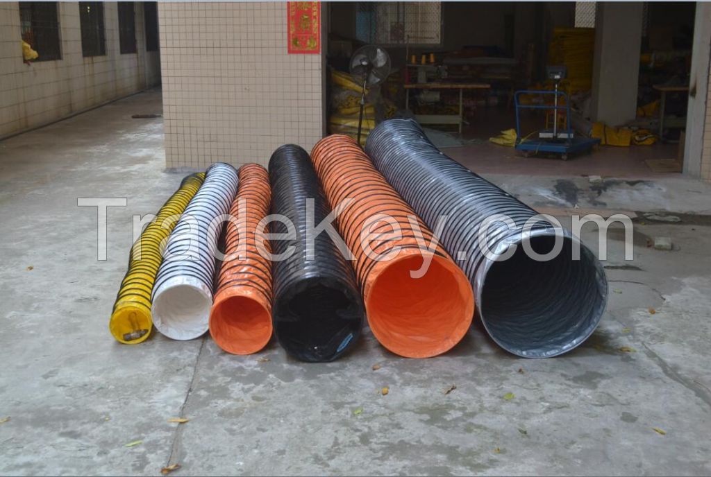 flexible connected ventilated ducting