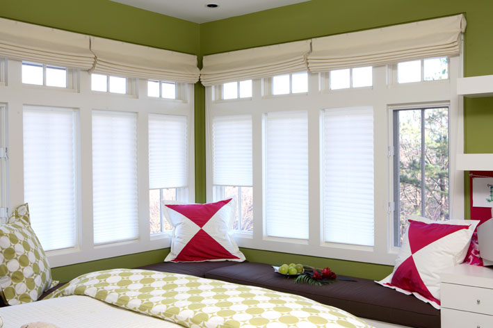 Cordless Pleated Blinds