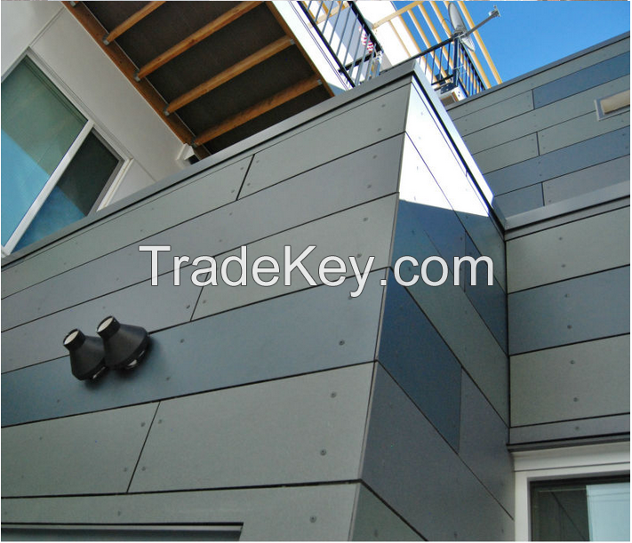 High density fiber cement waterproof exterior wall panel