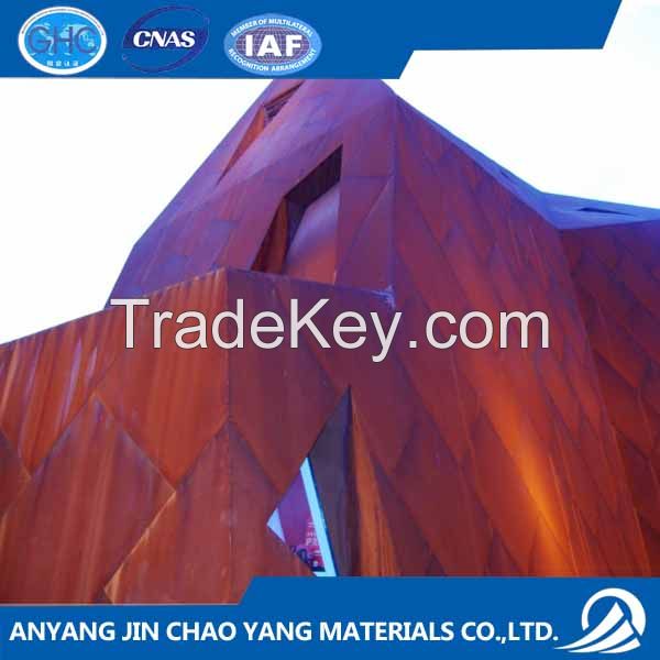 high quality ASTM A588 Grade A corten steel sheet for sale