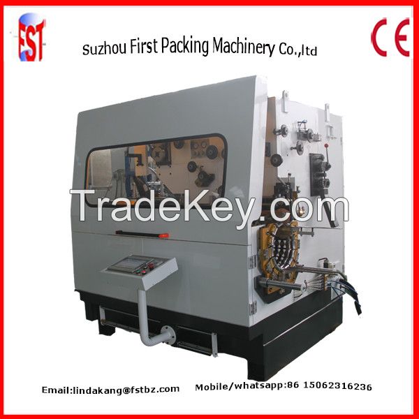 Automatic rolling seam welding machine for metal can